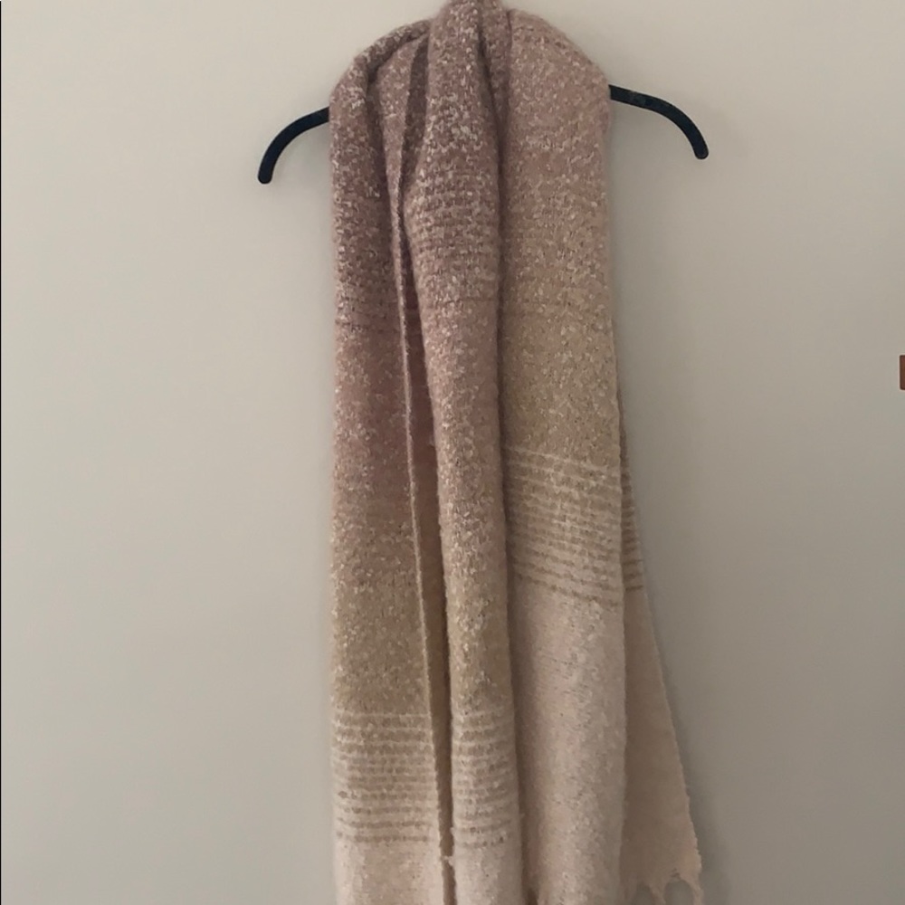 Mer-sea Pink Blanket Scarf